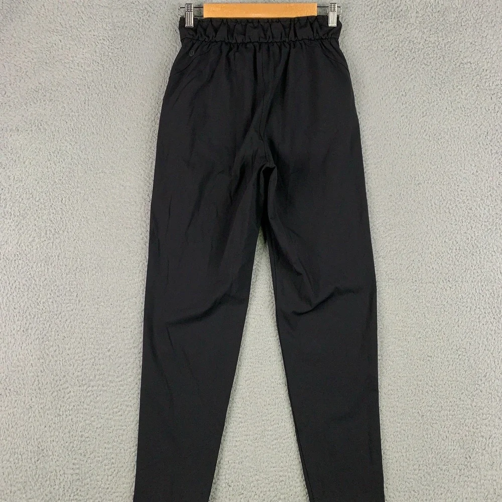 Lululemon Keep Moving Pant Women's 4 Black 7/8 High-Rise Full-On Luxtreme Travel